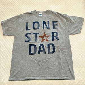 Men's Lone Star Dad Short Sleeve Tee - XL - Worn 1 Time